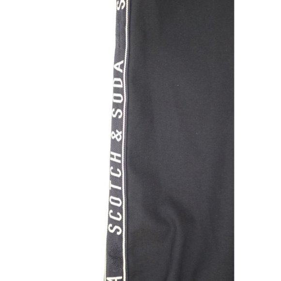 Scotch‎ & Soda pants mens 29 loose tapered blue side logo tape stretch chino - Picture 7 of 12